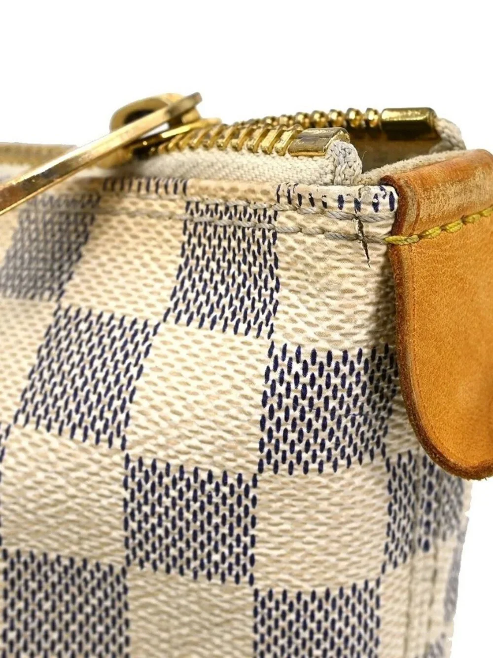 Best02 LOUIS VUITTON DAMIER AZUR SALEYA MM TOTE BAG